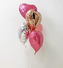 Load image into Gallery viewer, Helium Filled 18" Heart Balloons
