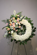 Load image into Gallery viewer, Funeral Wreath with Side Cascade