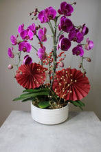 Load image into Gallery viewer, 3 stems large orchid planter