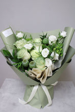 Load image into Gallery viewer, White & Green Designer's Choice Bouquet