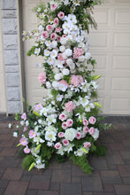 Load image into Gallery viewer, Real Touch Silk Floral Arch (RENTAL)