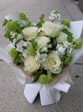 Load image into Gallery viewer, White & Green Designer's Choice Bouquet