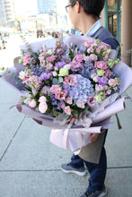 Load image into Gallery viewer, Pink &amp; Purple Designer's Choice Bouquet
