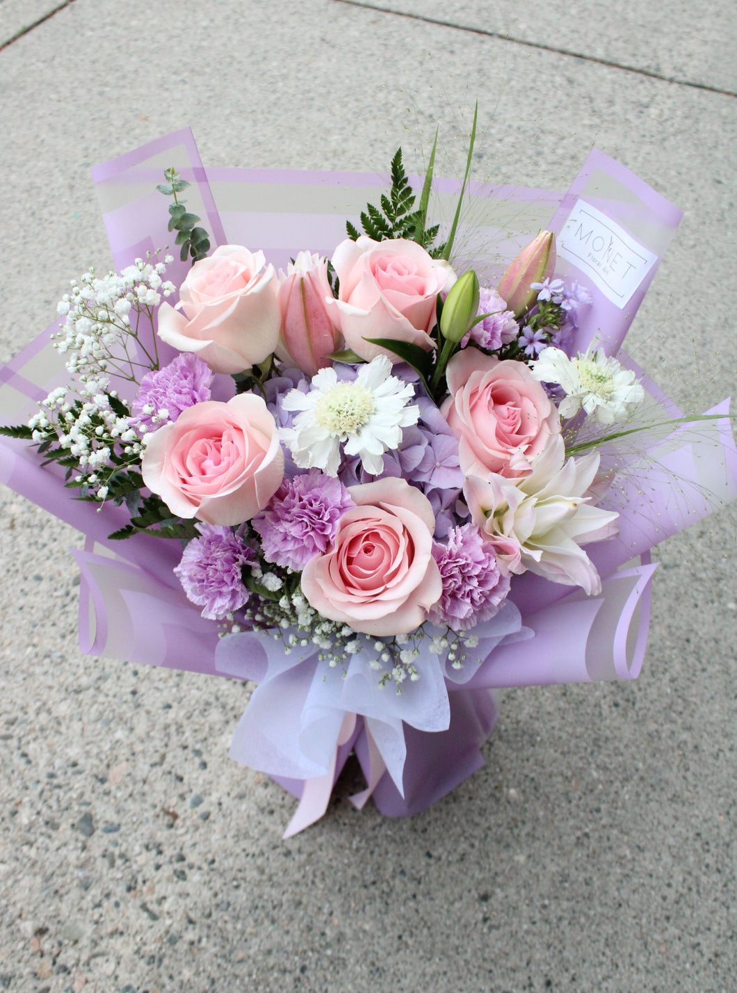 Pink & Purple Designer's Choice Bouquet