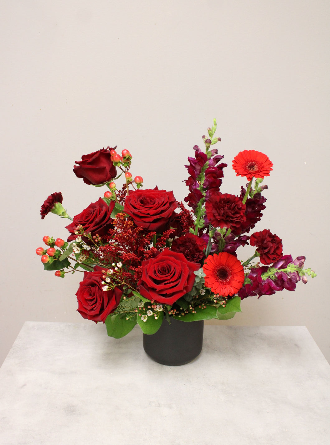 Red Designer's Choice Vase Arrangement