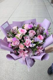 Pink & Purple Designer's Choice Bouquet