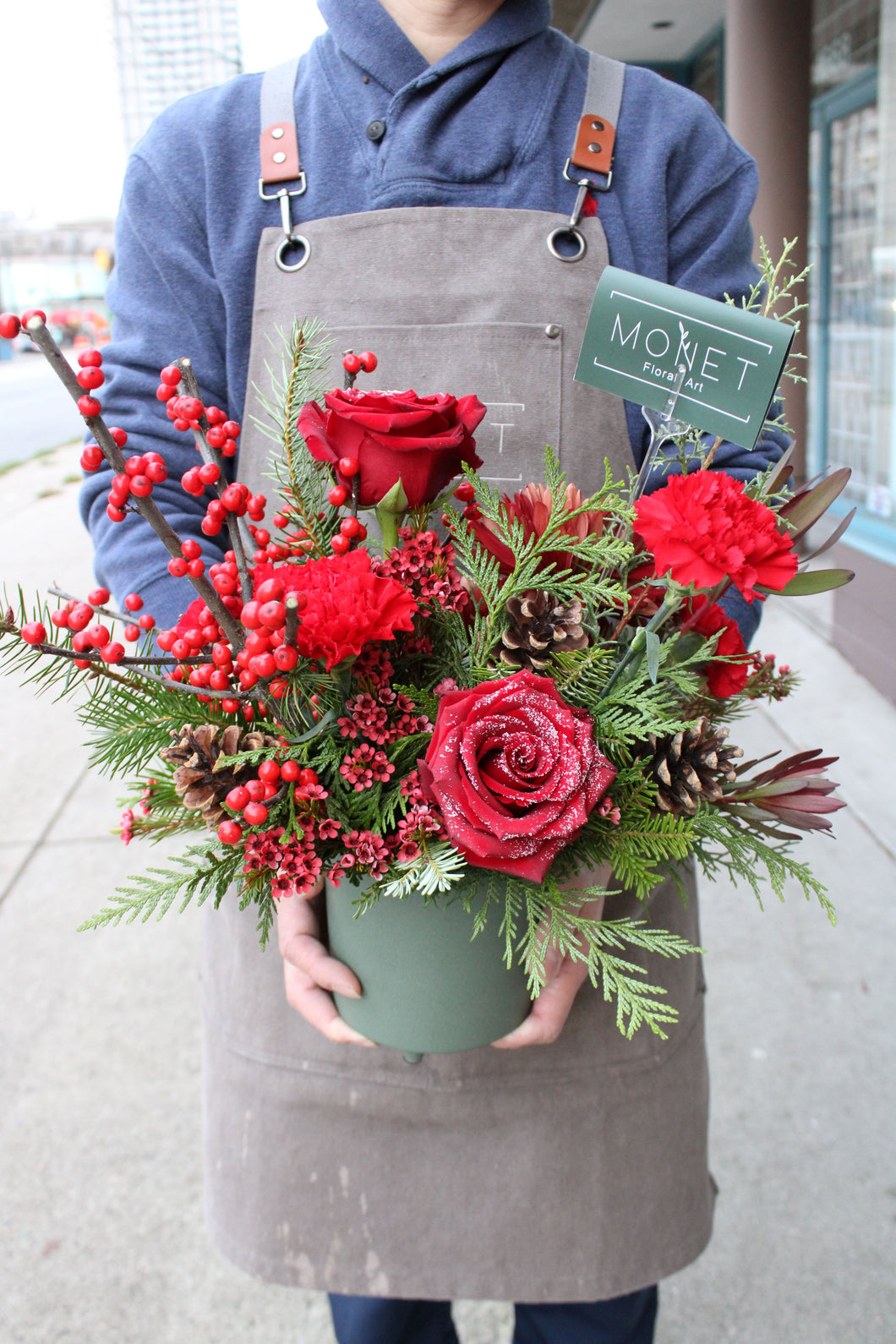 Holiday Vase Arrangement