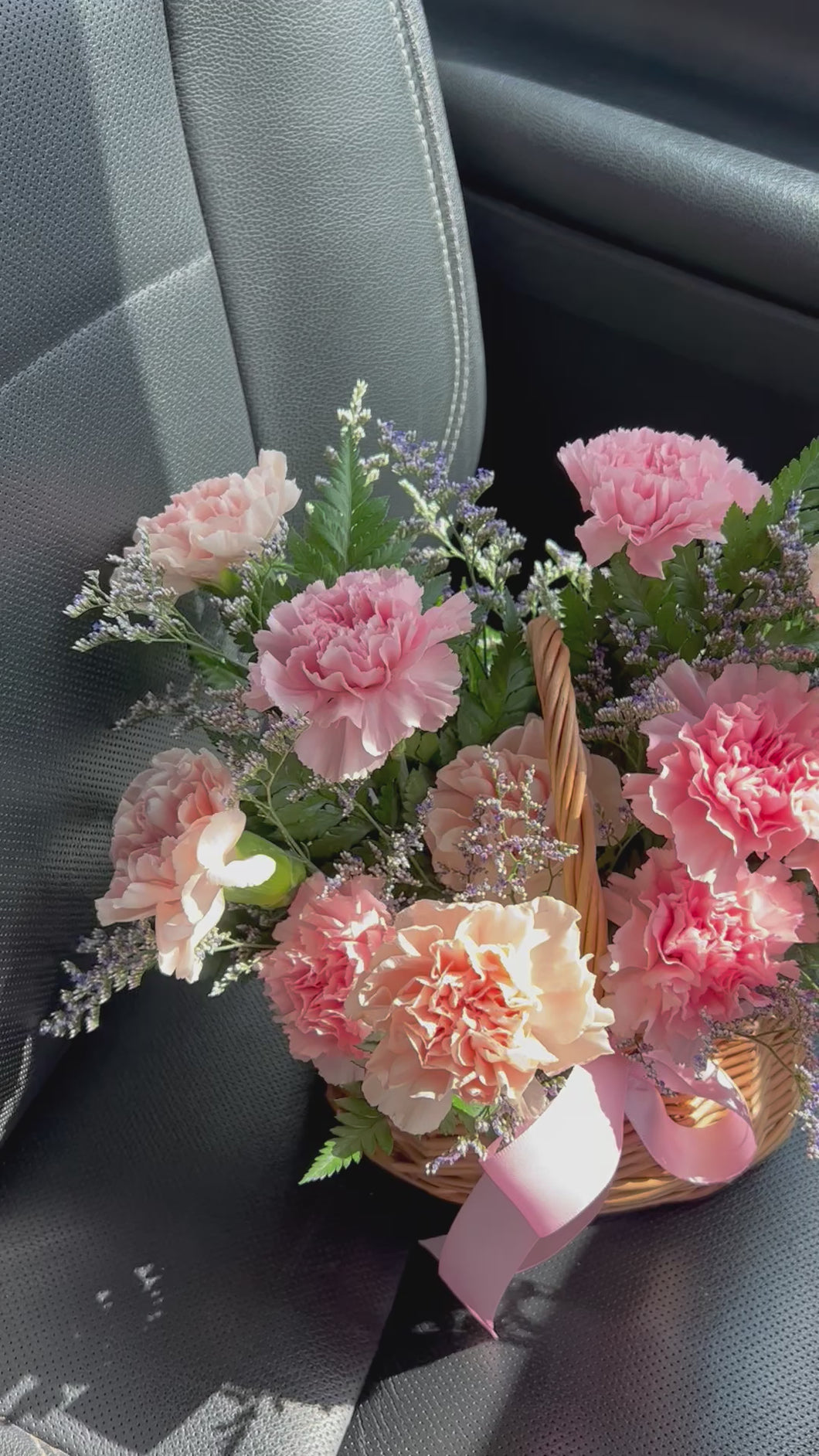 Carnation Basket