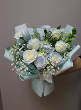 Load image into Gallery viewer, Blue flower bouquet Vancouver
